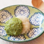 フィッシュマッシュポテトとアスパラソースかけ（調理時間：約5分）　対象：初期から