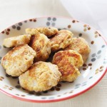 もちもちレンコンと魚のガレット（調理時間：約10分）対象：後期から