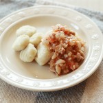 魚とおからのニョッキ風（調理時間：約9分）対象：後期から