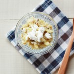 魚とサツマイモのカッテージチーズあえ（調理時間：約7分）＊中期から