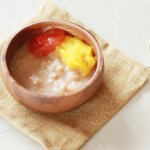 魚のパプリカとトマトのペーストあえ（調理時間：約5分）＊初期から