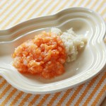 魚の野菜あんかけ（調理時間：約6分）＊初期から