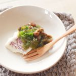 魚のあおさのりだし煮かけ（調理時間：約5分）＊後期から