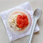 パプリカときな粉のツナサラダ（調理時間：約6分）＊初期から