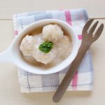 魚と里芋のレンコンあんかけ団子（調理時間：約10分）＊後期から