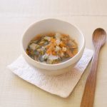 魚と牡蠣のもずく煮（調理時間：約7分）＊後期から