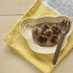 魚とレバーの里芋お焼き（調理時間：約１０分）＊後期から