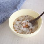 魚となめこのあおさ粥　（調理時間：約５分）対象：離乳食後期から