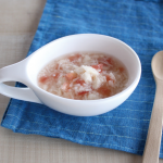 魚のトマトにゅう麺（調理時間：約7分）対象：離乳食初期から