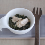 魚とわかめの小松菜和え（調理時間：約6分）対象：離乳食完了期から