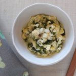 魚とわかめの卵とじ（調理時間：約6分）対象：離乳食後期から