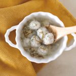 魚と青のりのつみれ汁(調理時間:約9分)対象:後期から